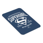 Supergirl besser als je zuvor Retro Graphic Magnet (Rechte Seite)