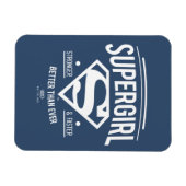 Supergirl besser als je zuvor Retro Graphic Magnet (Horizontal)
