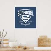 Supergirl besser als je zuvor Retro Graphic Poster (Küche)