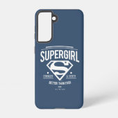 Supergirl besser als je zuvor Retro Graphic Samsung Galaxy Hülle (Rückseite)
