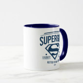 Supergirl besser als je zuvor Retro Graphic Tasse (VorderseiteRechts)