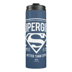 Supergirl besser als je zuvor Retro Graphic Thermosbecher