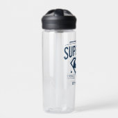Supergirl besser als je zuvor Retro Graphic Trinkflasche (Vorderseite)