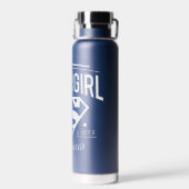Supergirl besser als je zuvor Retro Graphic Trinkflasche (Rückseite)