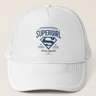 Supergirl besser als je zuvor Retro Graphic Truckerkappe