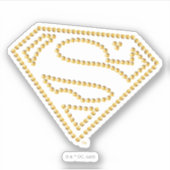 Supergirl bestickt S-Shield Aufkleber (Vorderseite)