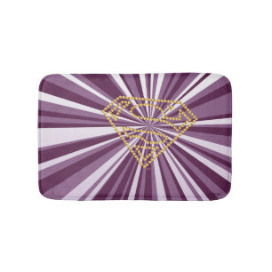 Supergirl bestickt S-Shield Badematte