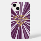 Supergirl bestickt S-Shield Case-Mate iPhone Hülle (Rückseite)