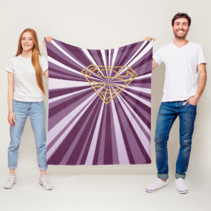 Supergirl bestickt S-Shield Fleecedecke