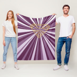 Supergirl bestickt S-Shield Fleecedecke