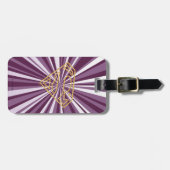 Supergirl bestickt S-Shield Gepäckanhänger (Vorderseite horizontal)