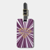 Supergirl bestickt S-Shield Gepäckanhänger (Vorderseite vertikal)