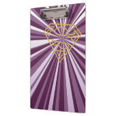 Supergirl bestickt S-Shield Klemmbrett (Links)