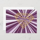 Supergirl bestickt S-Shield Postkarte (Vorne/Hinten)