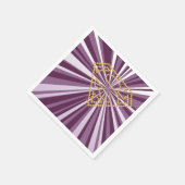 Supergirl bestickt S-Shield Serviette (Ecke)