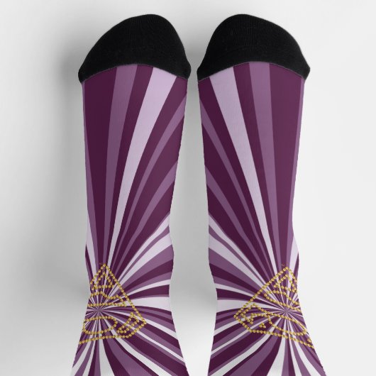 Supergirl bestickt S-Shield Socken (Oben)