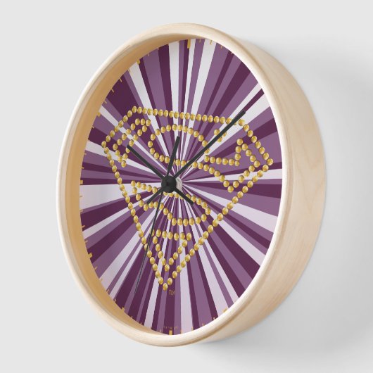 Supergirl bestickt S-Shield Uhr (Winkel)