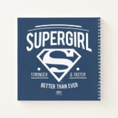 Supergirl Better Than Ever Retro Graphic Notizblock (Rückseite)