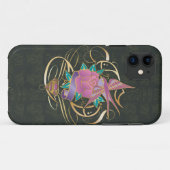 Supergirl Bird und Blume Case-Mate iPhone Hülle (Rückseite (Horizontal))