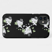 Supergirl Birds and Feathers Case-Mate iPhone Hülle (Rückseite (Horizontal))