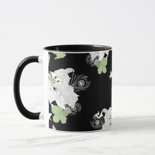 Supergirl Birds and Feathers Tasse (Links)