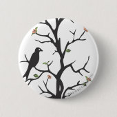 Supergirl Birds in the Tree Button (Vorderseite)