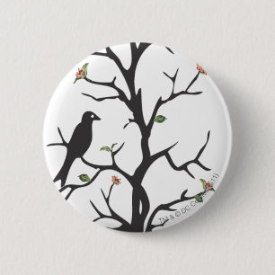 Supergirl Birds in the Tree Button