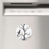 Supergirl Birds in the Tree Magnet (In Situ (Geschirrspüler))