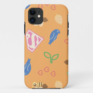 Supergirl Birds & the Bees Orange Case-Mate iPhone Hülle