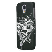 Supergirl Black and White Case-Mate Samsung Galaxy Hülle (Rückseite Links)