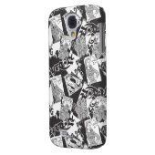 Supergirl Black and White Collage 2 Case-Mate Samsung Galaxy Hülle (Rückseite Links)