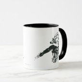 Supergirl Black and White Zeichnend 1 Tasse (VorderseiteRechts)