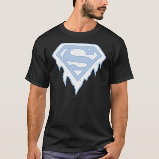 Supergirl Blau-Logo T-Shirt (Vorderseite)