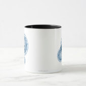 Supergirl Blue Circle Design Tasse (Zentrum)