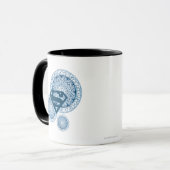 Supergirl Blue Circle Design Tasse (Vorderseite Links)