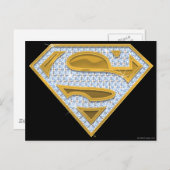 Supergirl Blue Jewels Postkarte (Vorne/Hinten)
