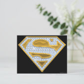 Supergirl Blue Jewels Postkarte (Stehend Vorderseite)