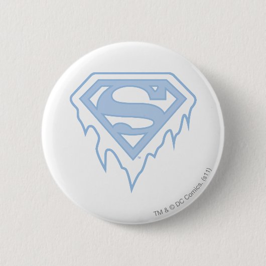 Supergirl Blue Logo Button (Vorderseite)