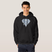 Supergirl Blue Logo Hoodie (Vorne ganz)