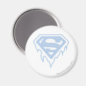 Supergirl Blue Logo Magnet (Vorderseite/Rückseite)