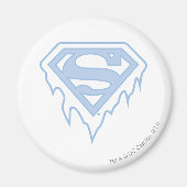 Supergirl Blue Logo Magnet (Vorne)