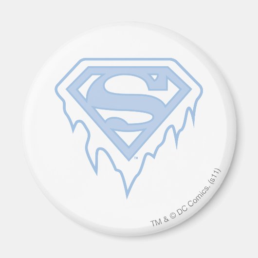 Supergirl Blue Logo Magnet (Vorne)
