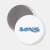 Supergirl Blue Logo Magnet (Vorderseite/Rückseite)
