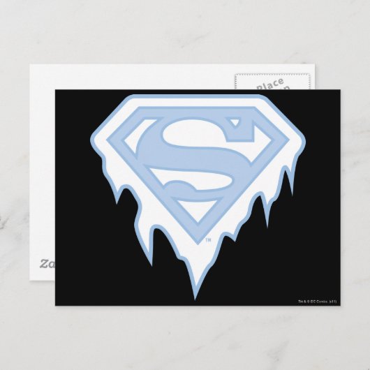 Supergirl Blue Logo Postkarte (Vorne/Hinten)