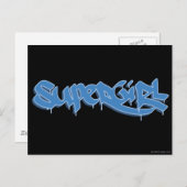 Supergirl Blue Logo Postkarte (Vorne/Hinten)