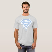 Supergirl Blue Logo T-Shirt (Vorne ganz)