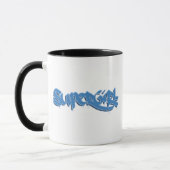 Supergirl Blue Logo Tasse (Links)