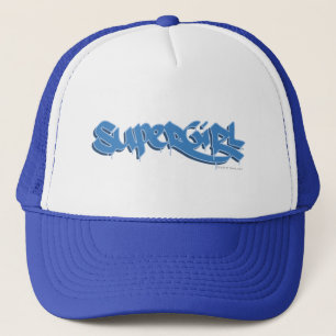 Supergirl Blue Logo Truckerkappe