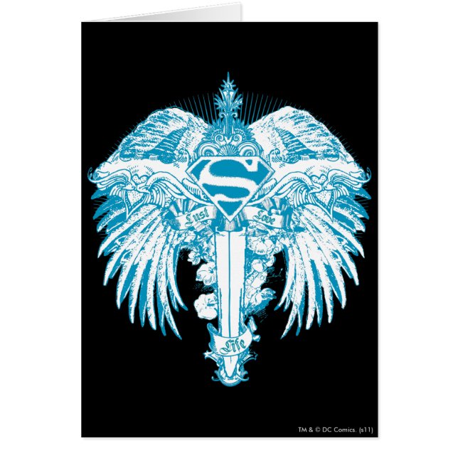 Supergirl Blue Wings (Vorne)