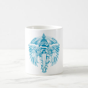Supergirl Blue Wings Kaffeetasse